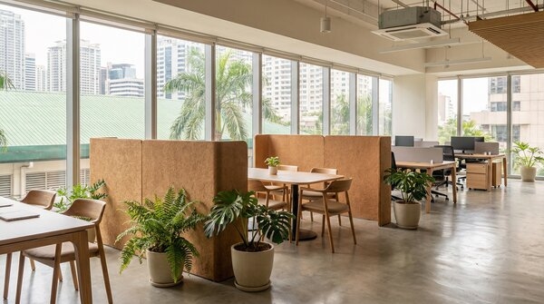 Eco fibre board used for lightweight walling and room partitions